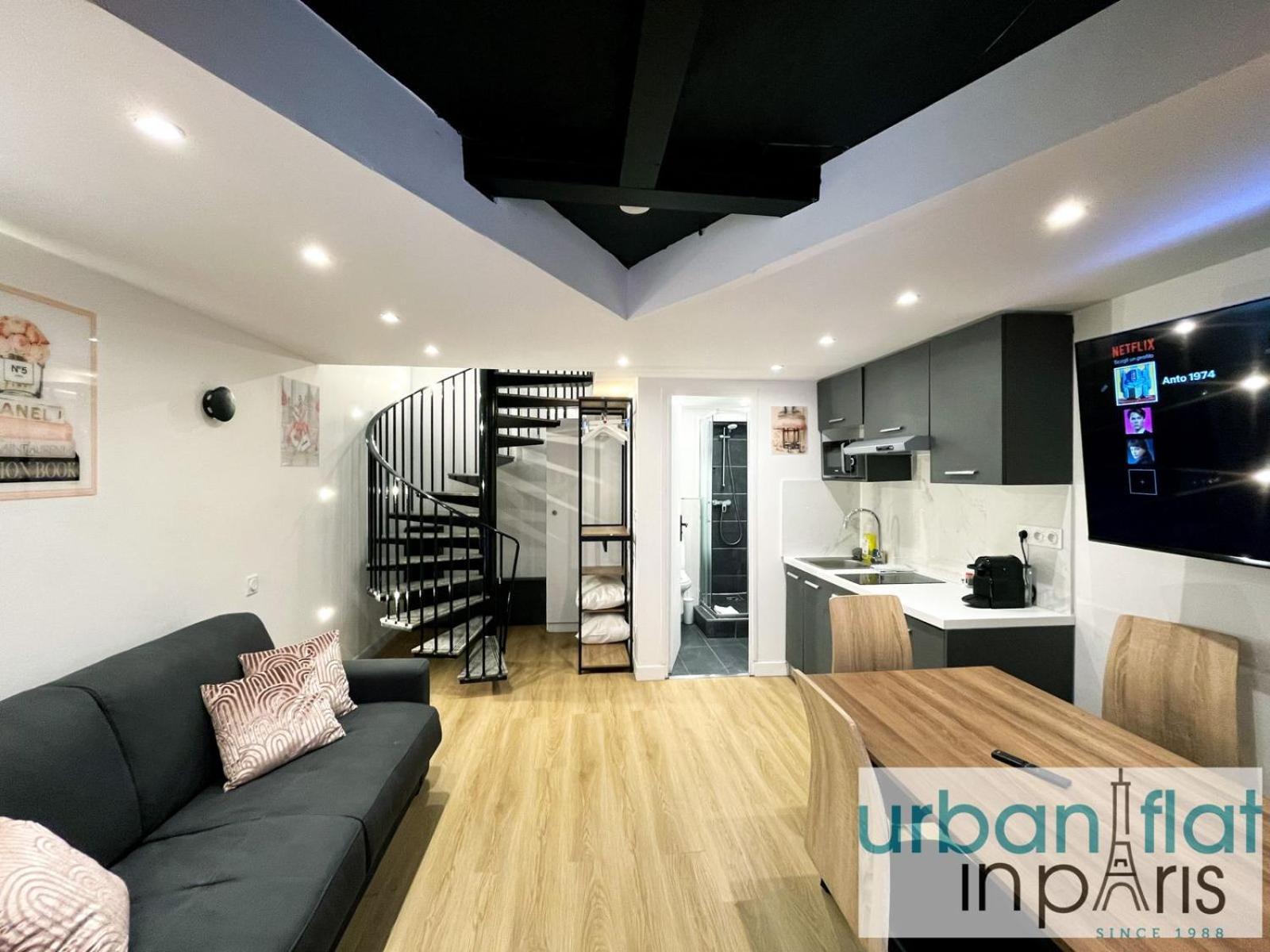 Urban Flat 179 - Pretty Loft Montorgueil Leilighet Paris Eksteriør bilde